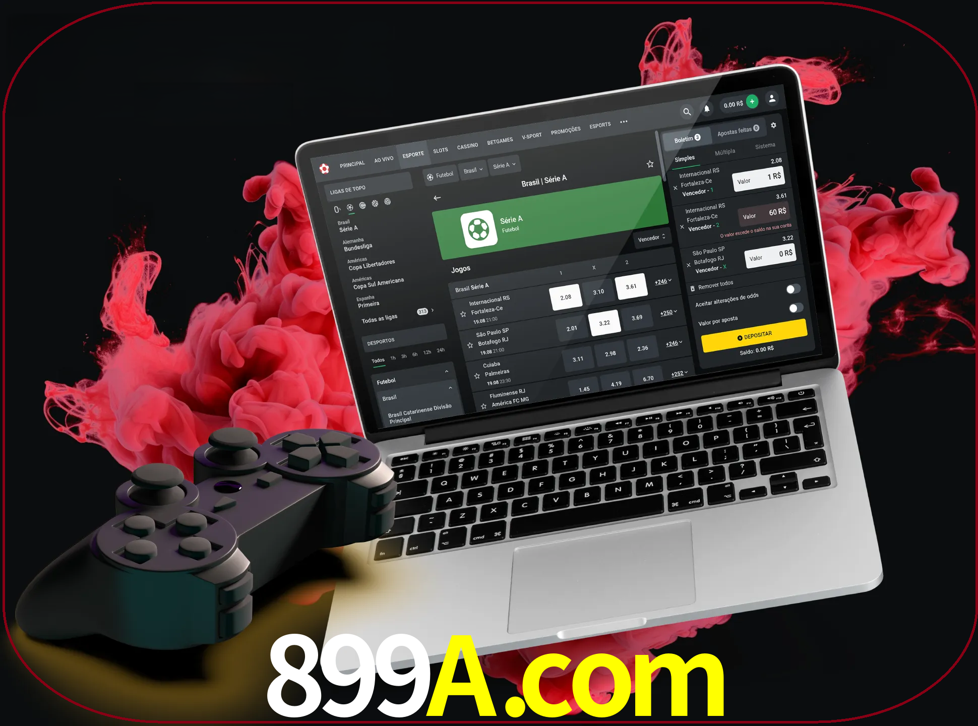 Visite a secção especial de jogos de vídeo em 899a para descobrir em que jogos pode apostar e ganhar muito dinheiro.