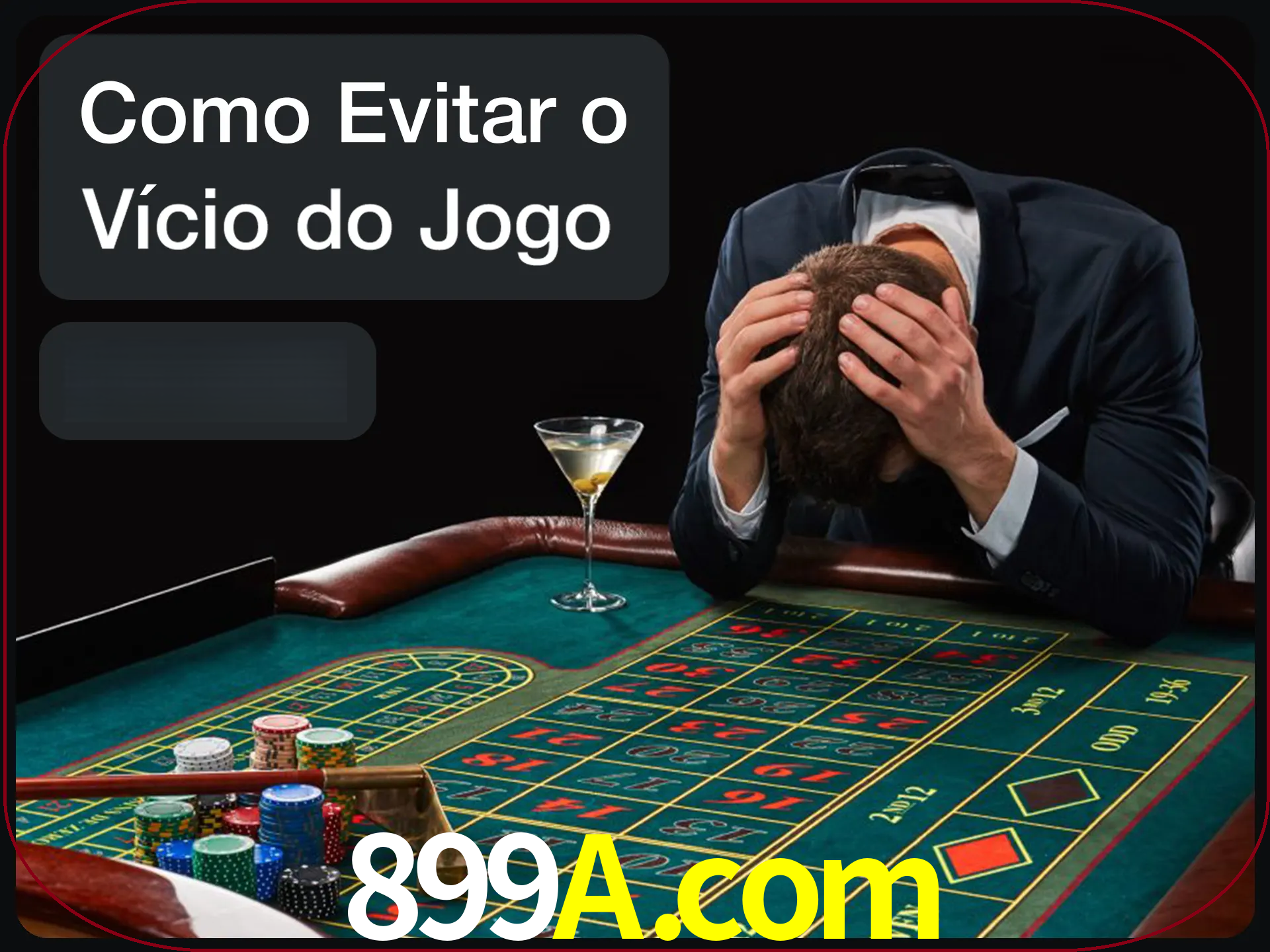 Você é responsável por cada uma de suas apostas.